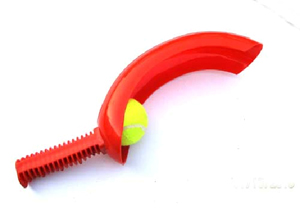 Tennis holder w/ball