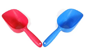 Big food scoop with scale